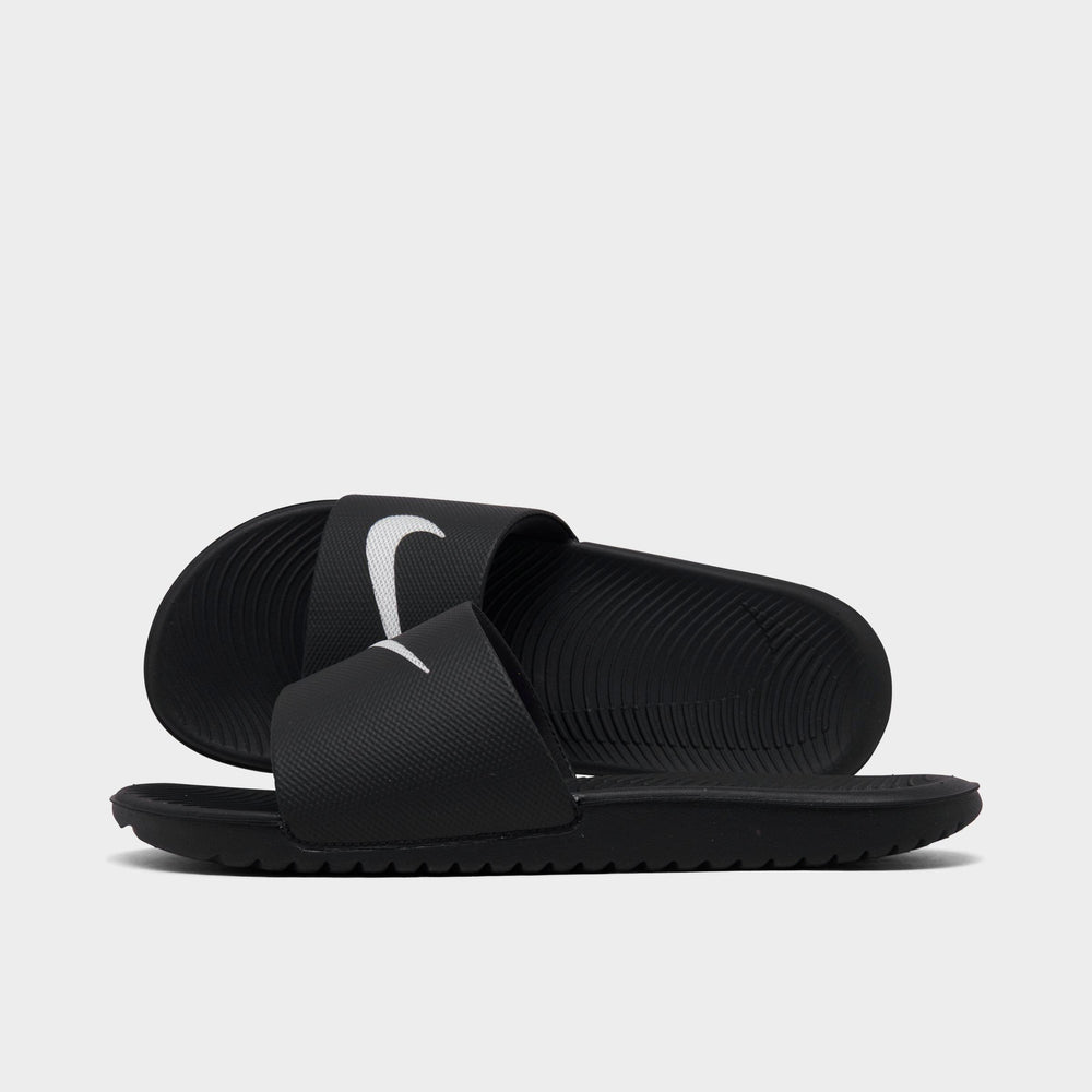 Big Kids' Nike Kawa Slide Sandals - Black