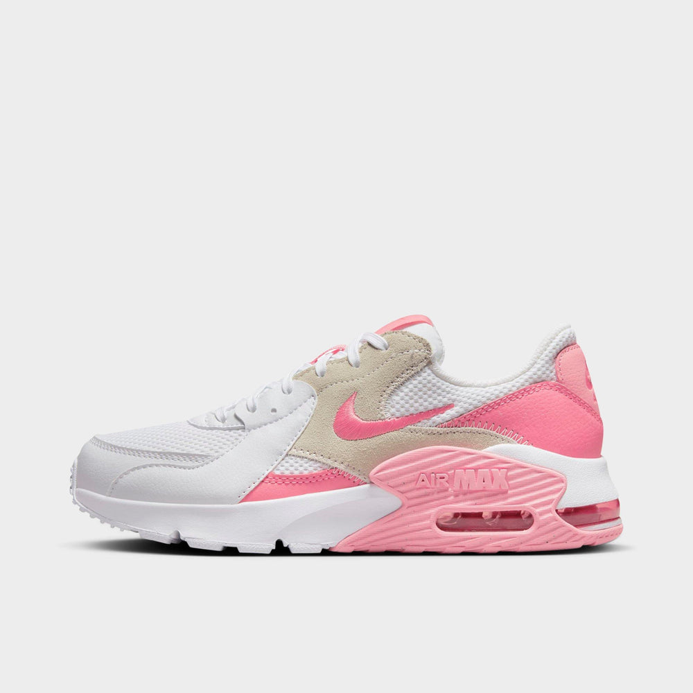 Women's Nike Air Max Excee Casual Shoes - White,Pink