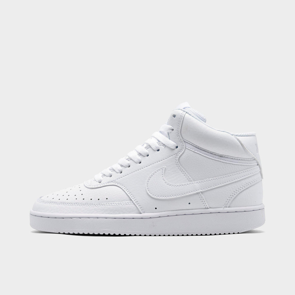 Women's Nike Court Vision Mid Casual Shoes - White