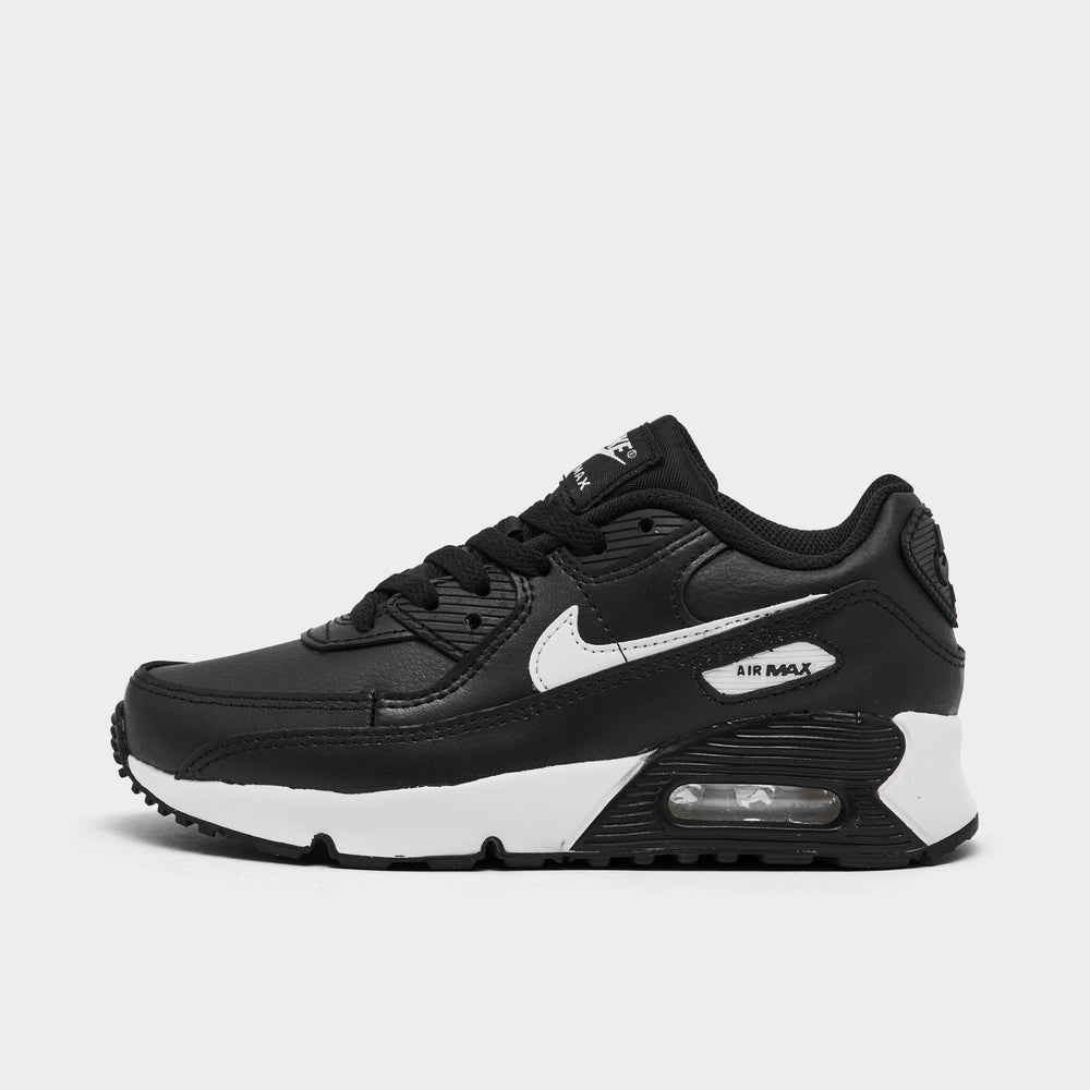 Little Kids' Nike Air Max 90 Casual Shoes - Black,Black