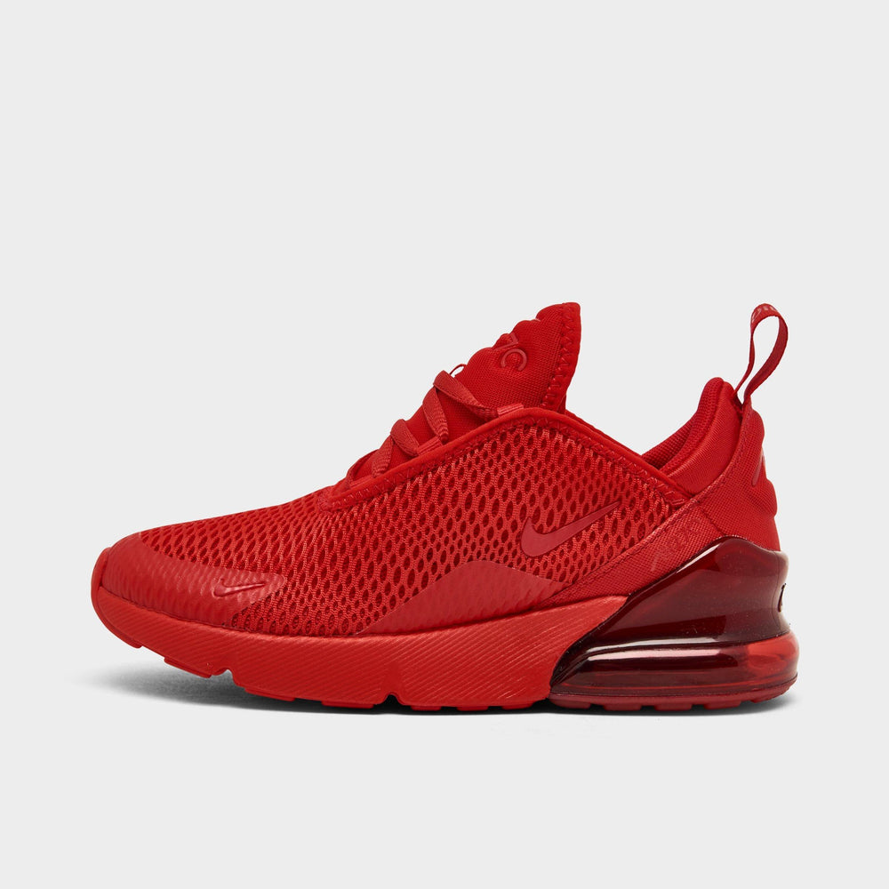 Little Kids' Nike Air Max 270 Casual Shoes - Red,Red