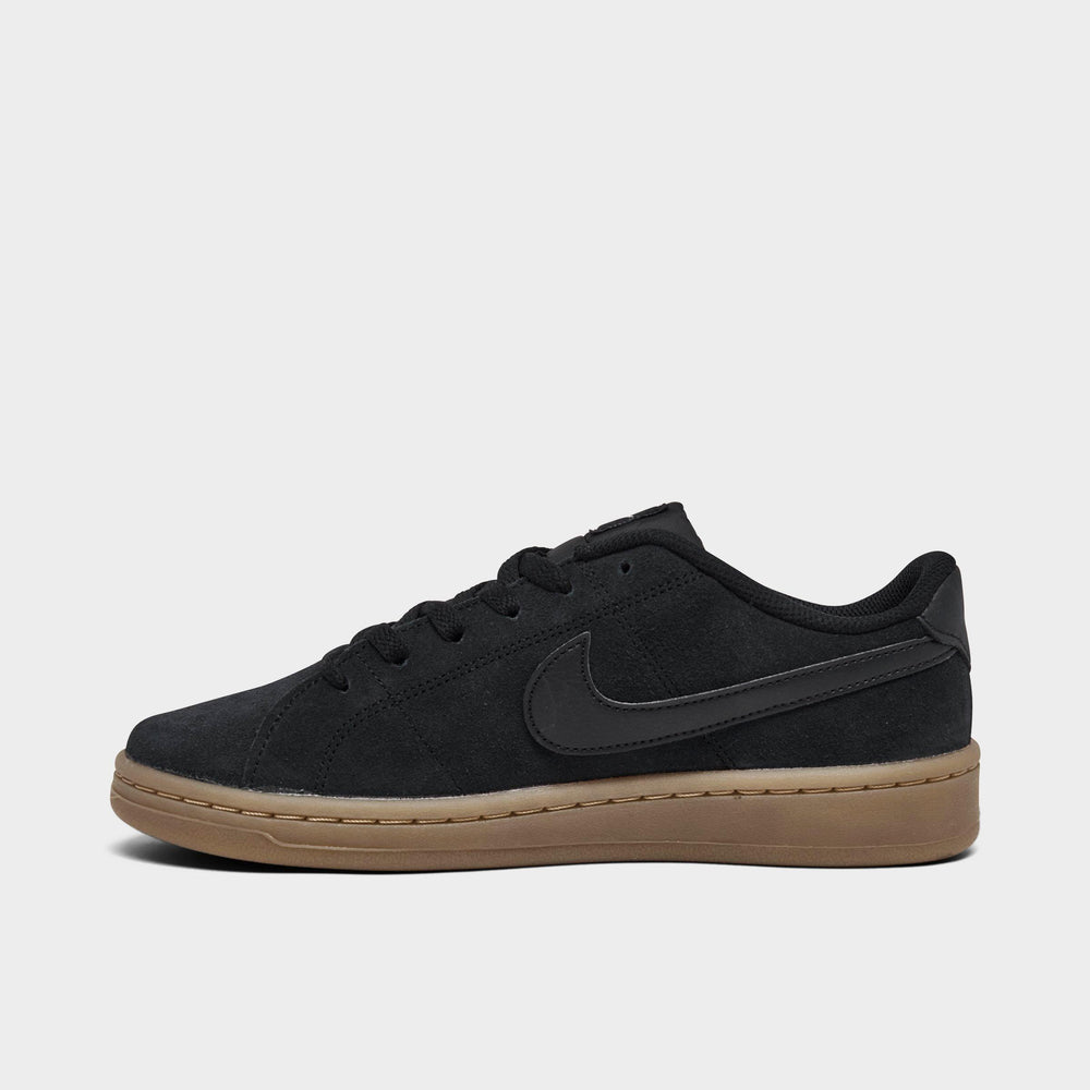 Women's Nike Court Royale 2 Suede Casual Shoes - Black