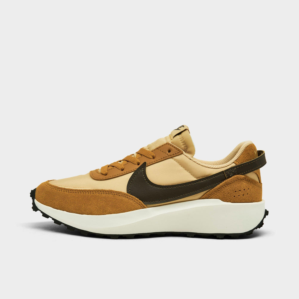 Women's Nike Waffle Debut Casual Shoes - Brown