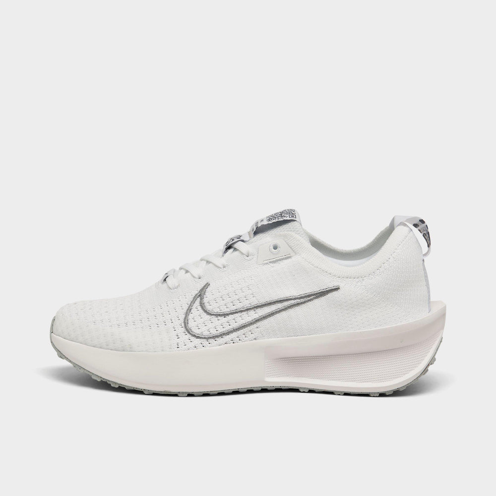 Women's Nike Interact Run Running Shoes - White,White