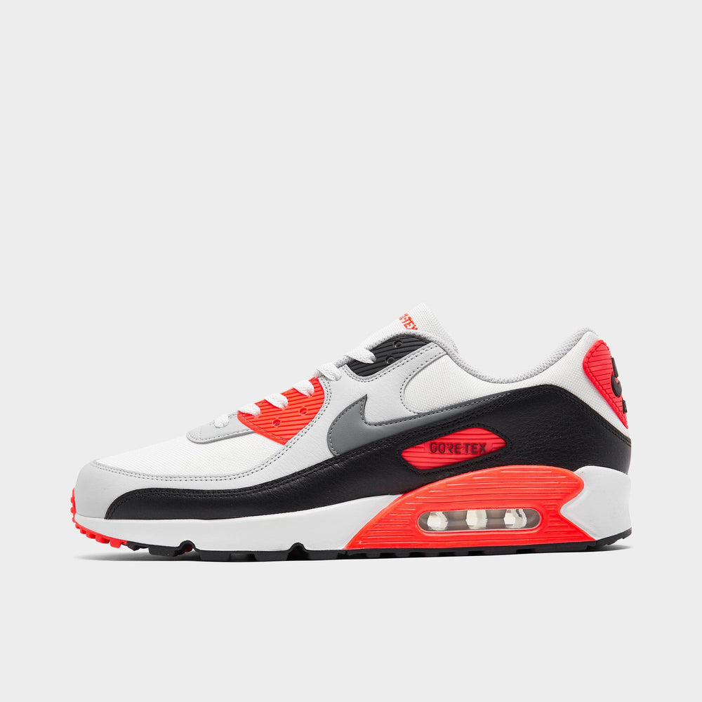 Men's Nike Air Max 90 Gore-Tex Casual Shoes - Red,White